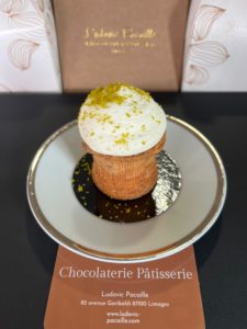 Délice pistache griottes