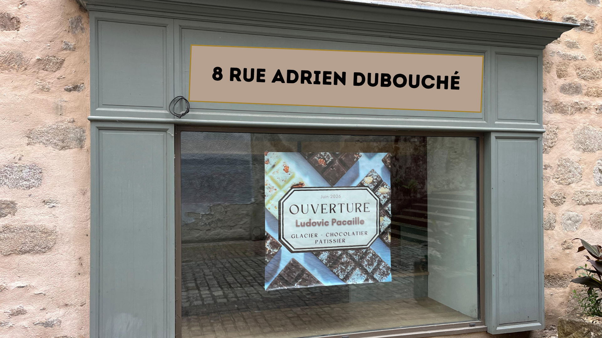 Nouvelle adresse